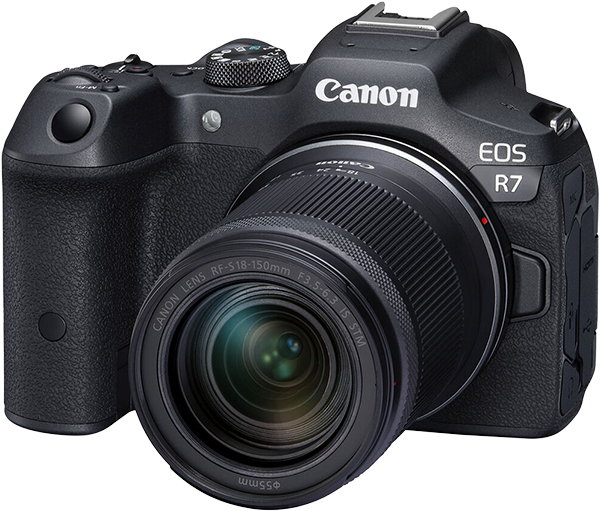 Canon R7 mirrorless camera